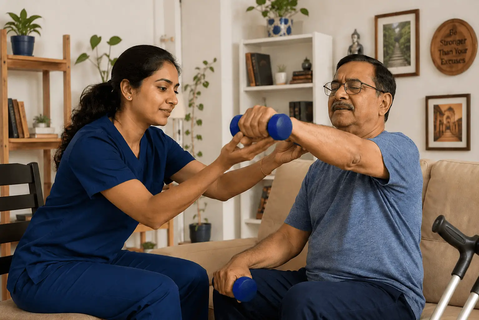 Senior Citizen (Geriatric) Physiotherapy at Home
